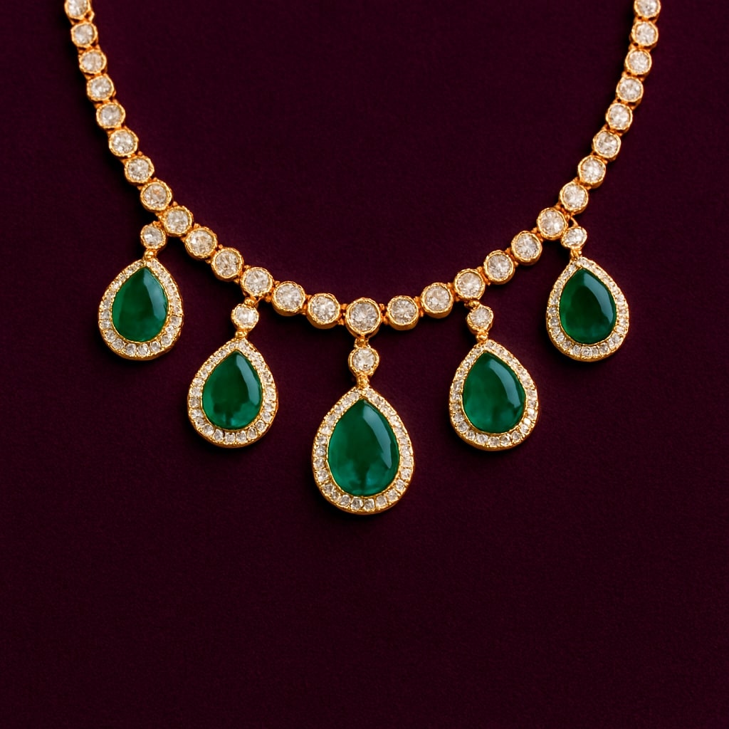 American Diamond Necklace